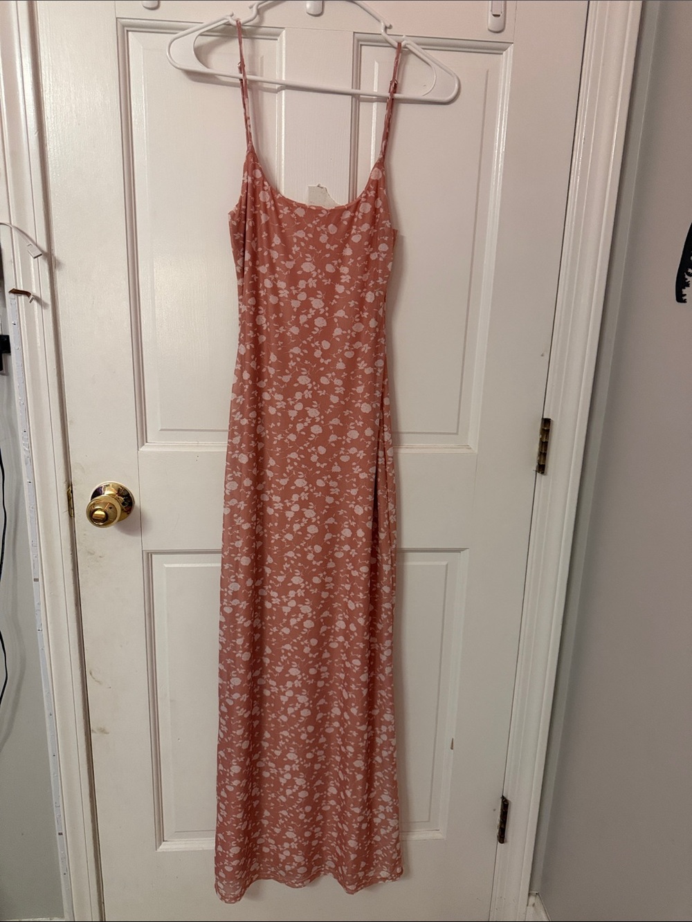 Princess Polly Dusty Rose Floral Slip Maxi Dress